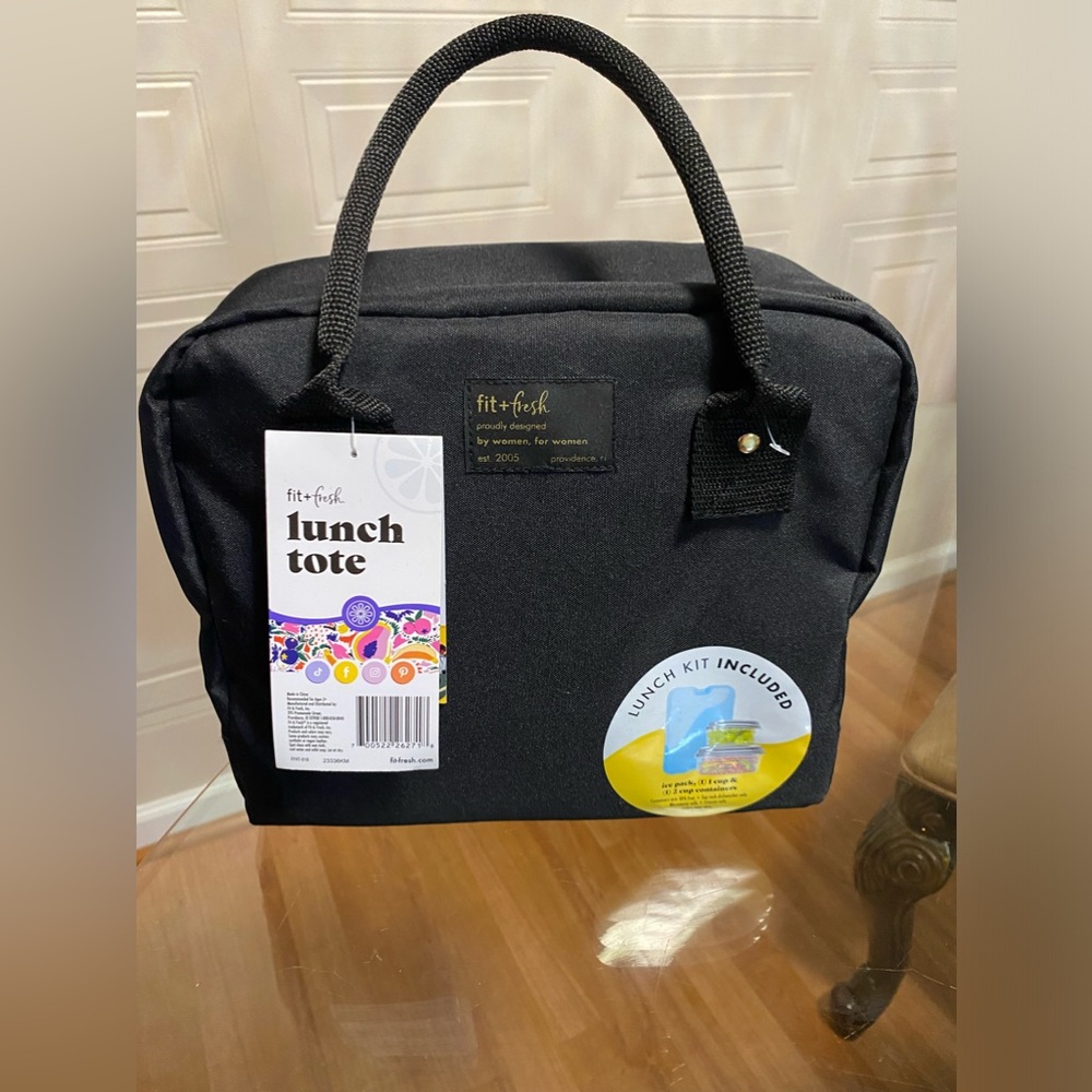 Brand New Fit+ Fresh Lunch Tote Lunch Kit Included .